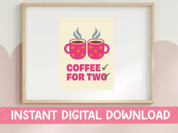 Coffee for Two Mug SVG