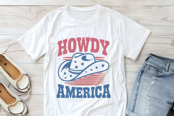 Howdy America 4th of July PNG Design