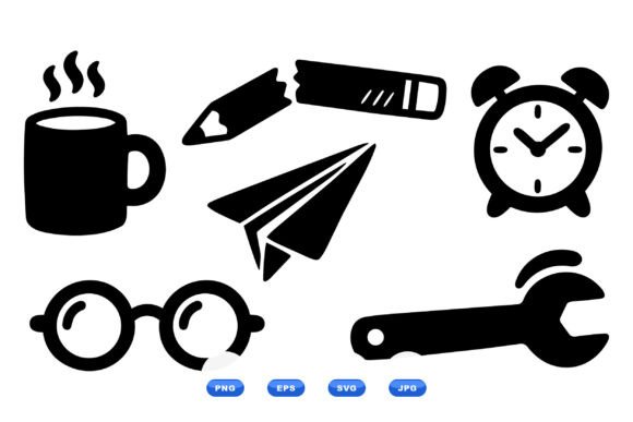 Office Essentials Icon Clipart