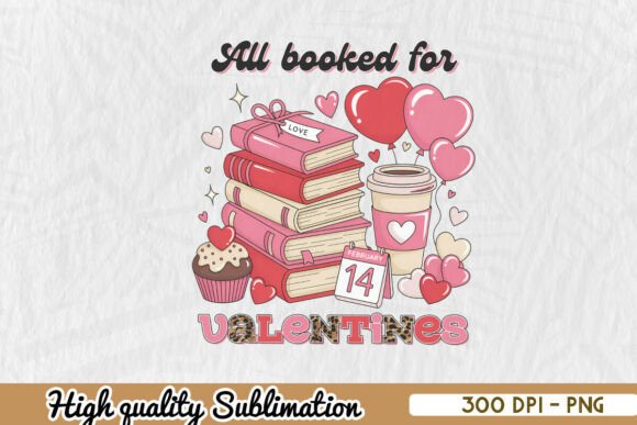 Romantic Reads Treats Valentine PNG