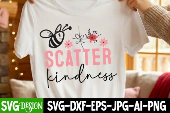 Scatter Kindness SVG Design