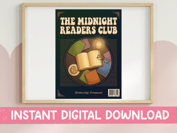 The Midnight Readers Club Poster