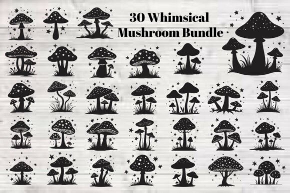 Whimsical Mushroom Bundle
